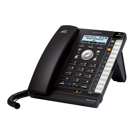 Alcatel Temporis IP300 Guía Rápida