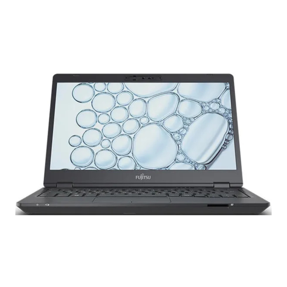 Fujitsu LIFEBOOK U7310 Guia De Inicio Rapido