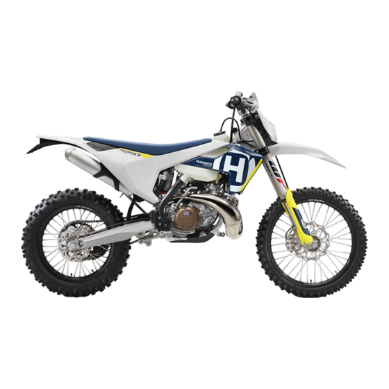 Husqvarna TE 250i Manual De Instrucciones