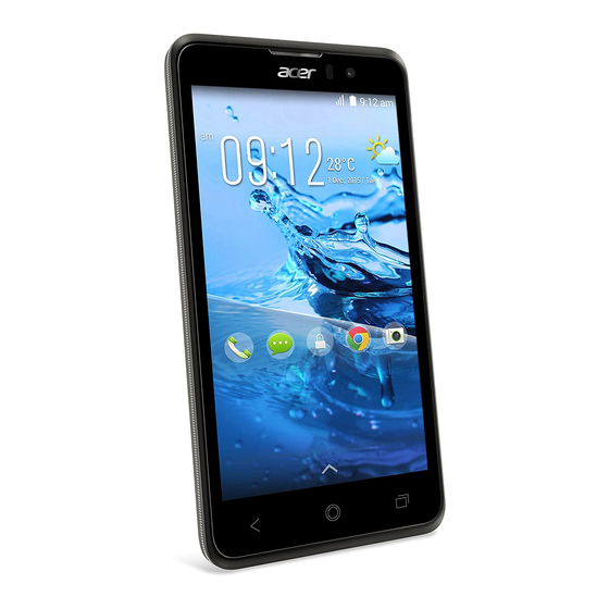 Acer Liquid Z520 Manual Del Usuario