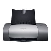 Lexmark Color Jetprinter Z600 Serie Guia Del Usuario