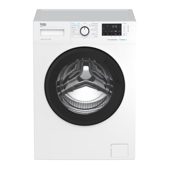 Beko WTA 8612 XSW Manual Do Utilizador