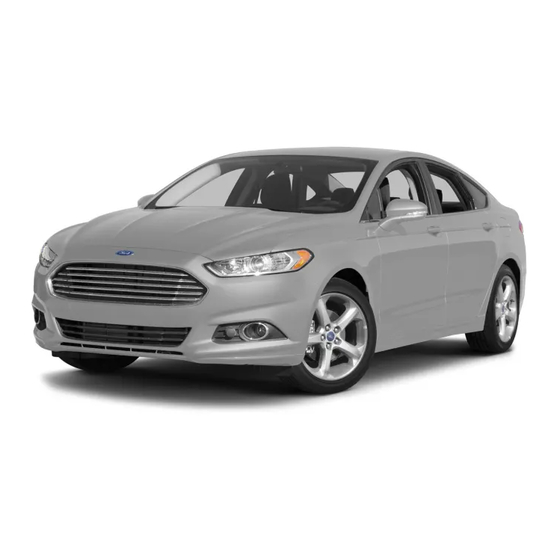 Ford Fusion 2015 Manual De Uso