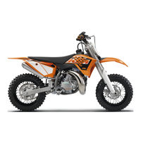 KTM 50 SX Mini 2015 Manual De Instrucciones