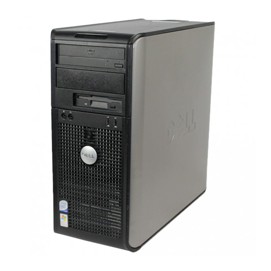 Dell Optiplex 760 Guía De Instalación Y De Referencia Rápida