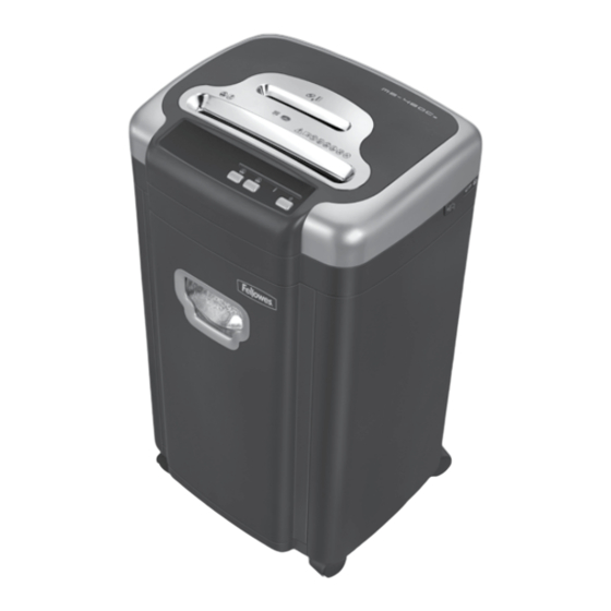 Fellowes MS-460Cs Manual Del Usario