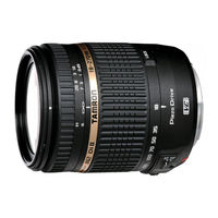 Tamron B008TS Manual Del Propietário