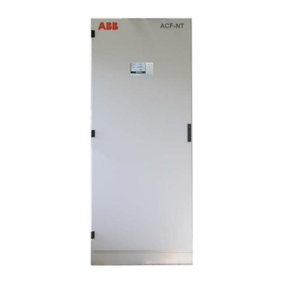 ABB ACF-NT Instrucciones De Instalación