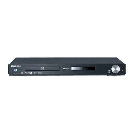 Samsung DVD-HD950 Manual Del Usuario