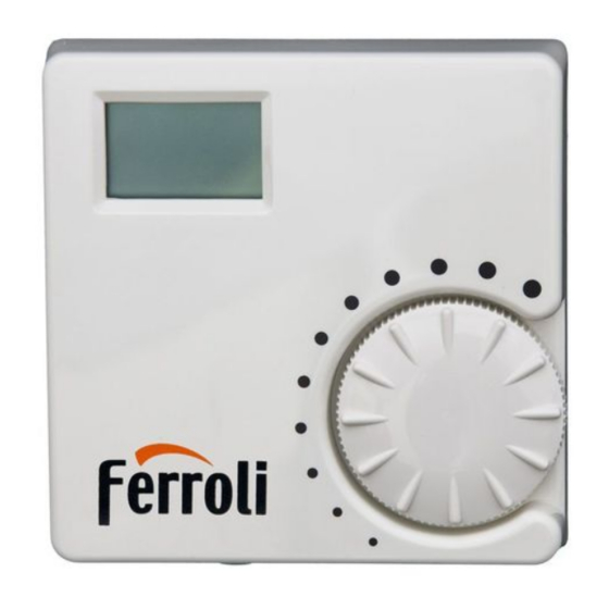 Ferroli HRT-176WS Manuales