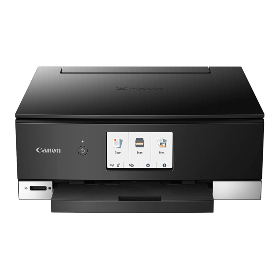 Canon PIXMA TS8240 Guida Rapida
