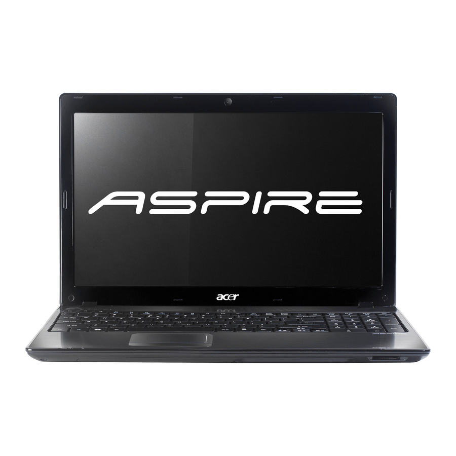 Acer Aspire 5741 Serie Manuales