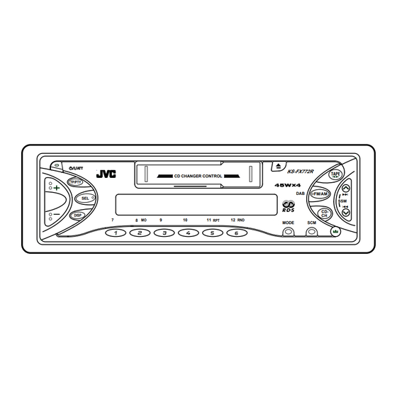 JVC KS-FX772R Manual De Instalación