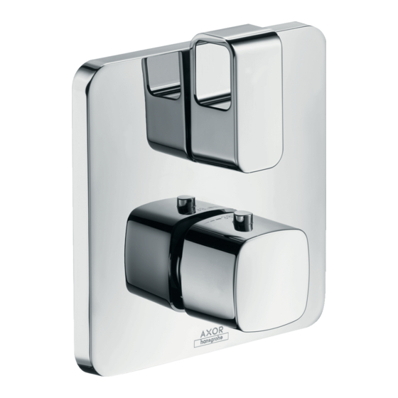 Hansgrohe Axor Urquiola 11732000 Modo De Empleo/Instrucciones De Montaje