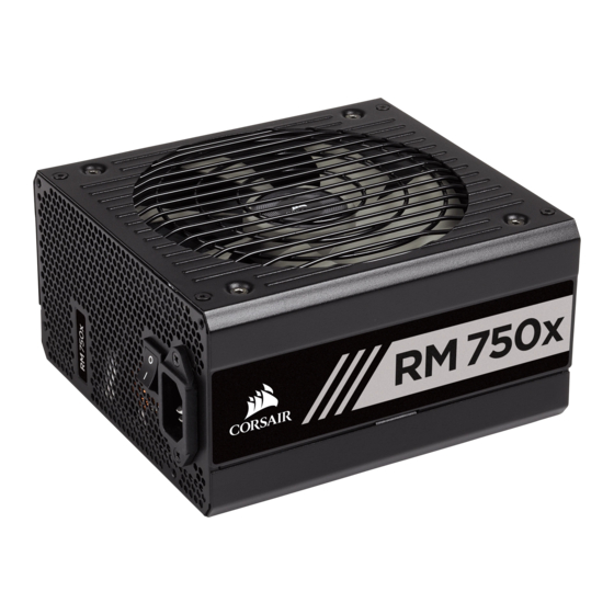 Corsair RMx Serie Manual Del Usuario