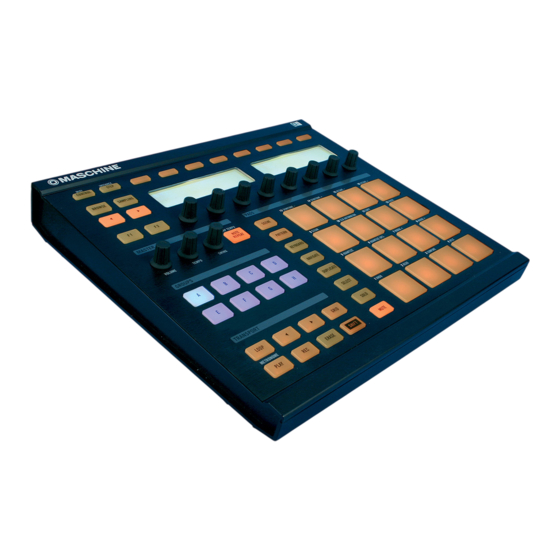 Native Instruments Maschine Guía De Usuario