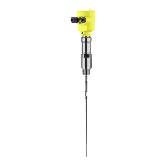 Vega VEGAFLEX 86 Guía Rápida
