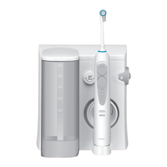 Braun Oral-B OXYJET Manual De Instrucciones