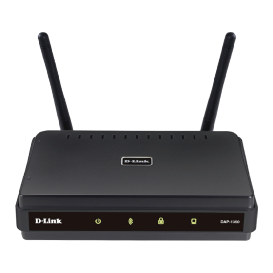 D-Link DAP-1360 Guía De Instalación Rápida