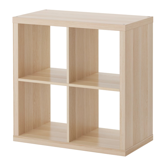 IKEA KALLAX Manual De Instrucciones