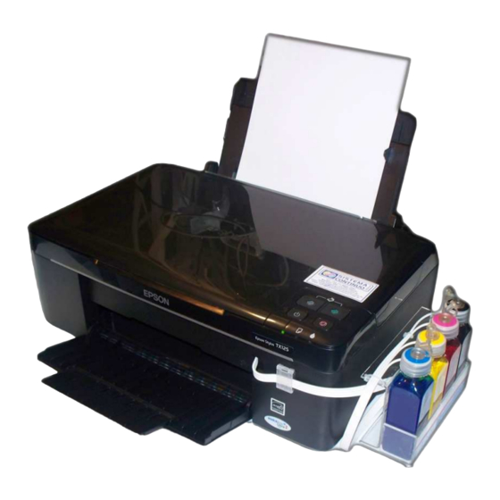 Epson Stylus TX125 Manuales