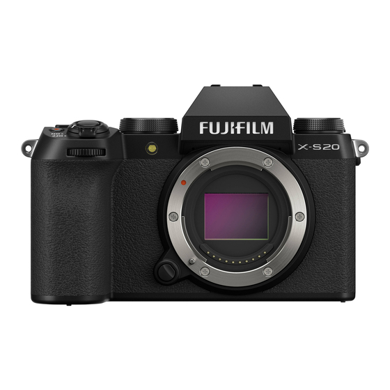 FujiFilm X-S20 Manual Básico