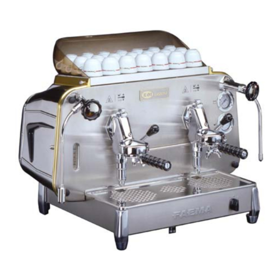 Faema E61 Legend Uso E Instalacion