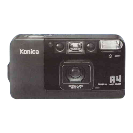 Konica A4 Manual Del Usuario