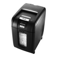 Swingline Stack-and-Shred 250X Manual De Instrucciones