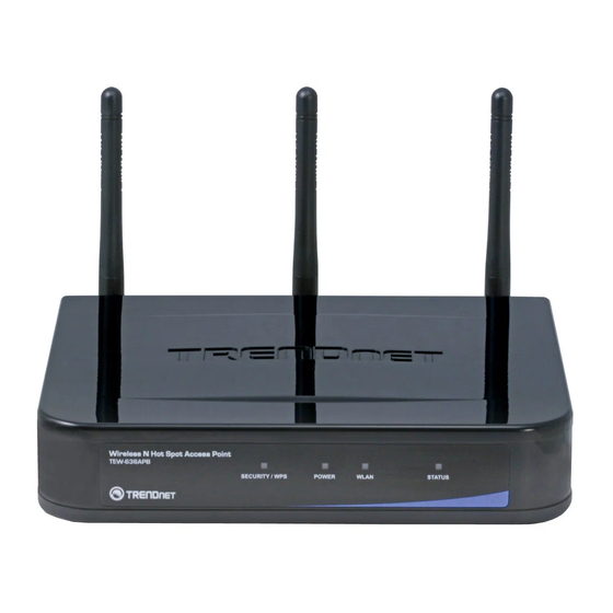 TRENDnet TEW-636APB Guía De Instalación Rápida