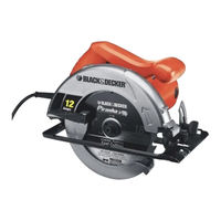 BLACK&DECKER CS1012 Manual De Instrucciones