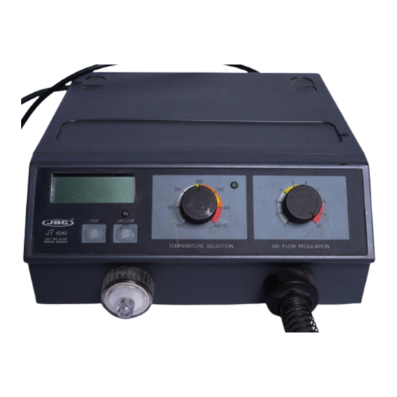 jbc JT 6040 Manual Del Usuario