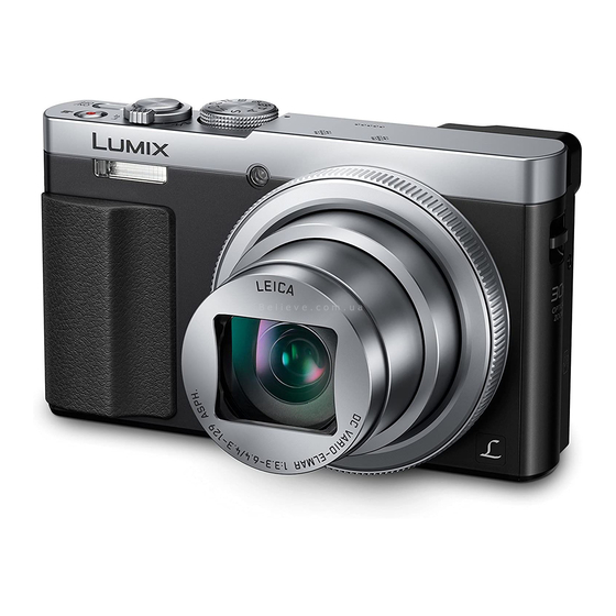 Panasonic LUMIX DMC-TZ70 Instrucciones Básicas De Funcionamiento