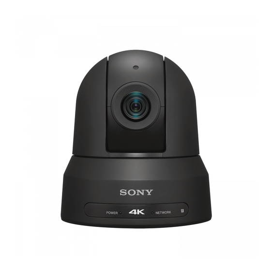 Sony BRC-X400 Manual De Instrucciones