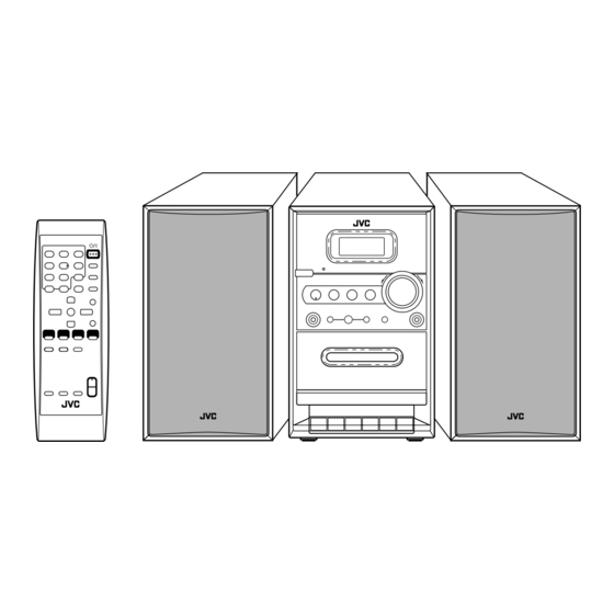 JVC UX-H100 Manual De Instrucciones