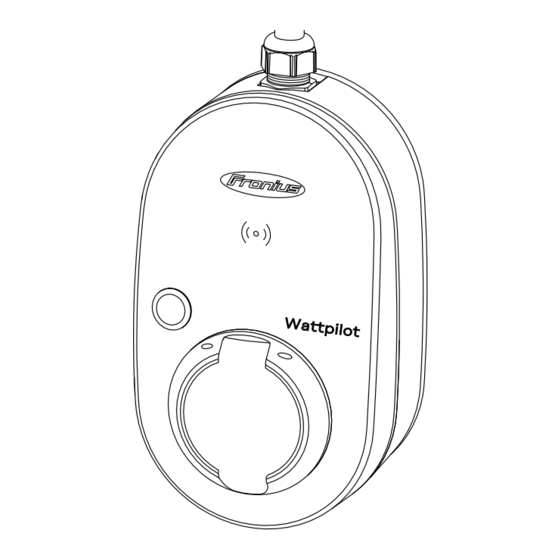 Fronius Wattpilot Go 11 J 2.0 Instrucciones De Operación