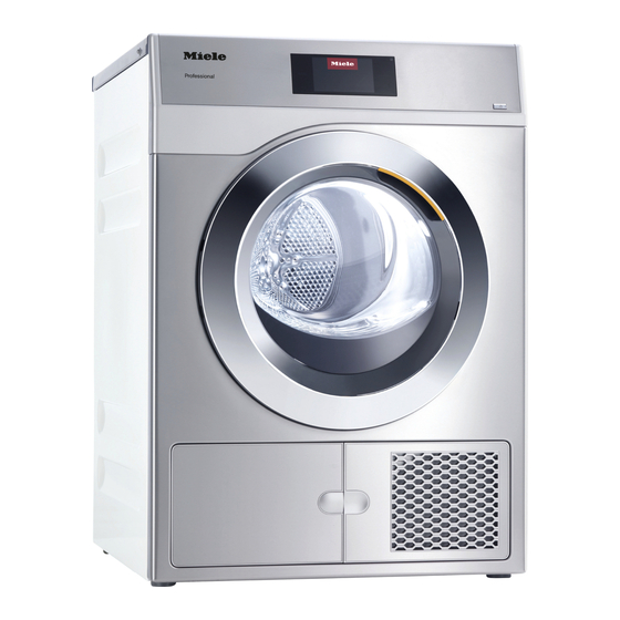Miele PDR 908 HP Instrucciones De Manejo Y Emplazamiento