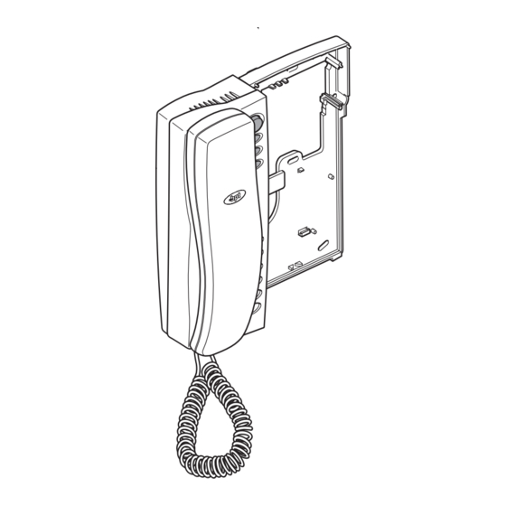 Bpt YKP 301 Manual Para El Instalador