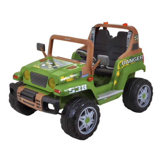 Peg-Perego RANGER 538 Empleo Y Manutencion