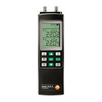 testo 312-4 Manual Del Usuario