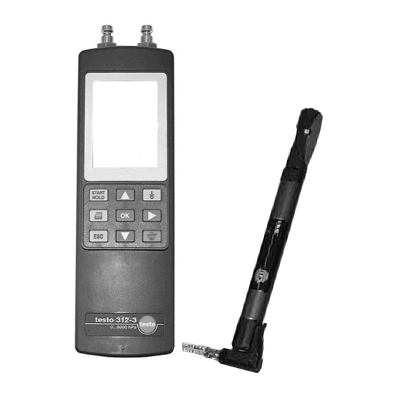 testo 312-2 Manual De Instrucciones