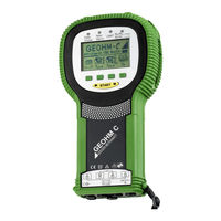 Gossen MetraWatt GEOHM C Manual De Uso