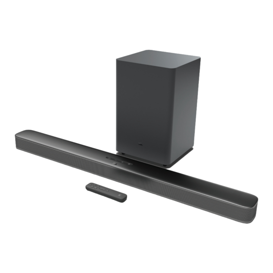 Harman JBL BAR 2.1 DEEP BASS Manual Del Propietário