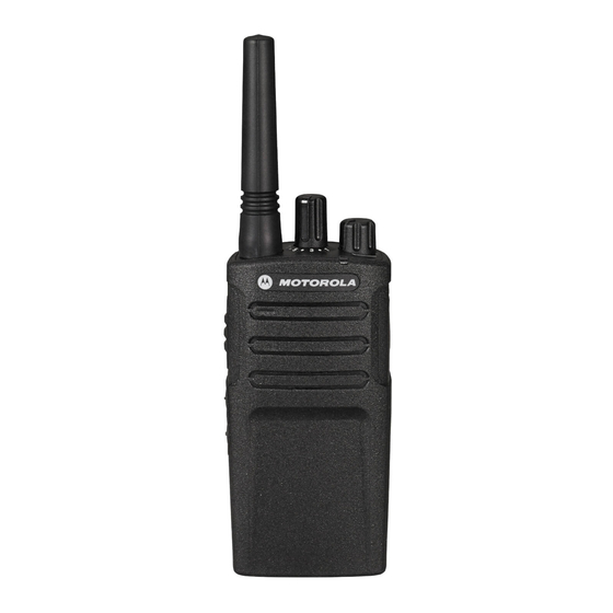 Motorola Solutions XT420 Manuales