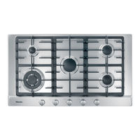 Miele KM 2050 LP/GN Guía Mecánica