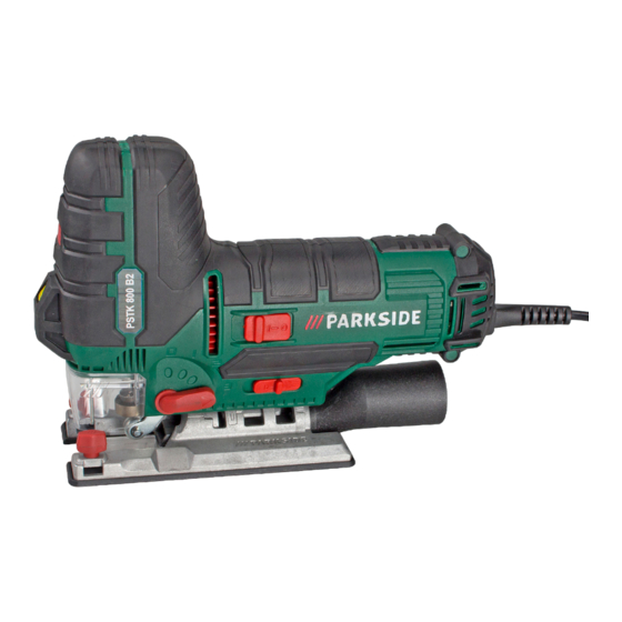 Parkside PSTK 800 B2 Manual De Instrucciones Original