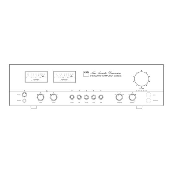 NAD C3050 LE Manual Del Usuario