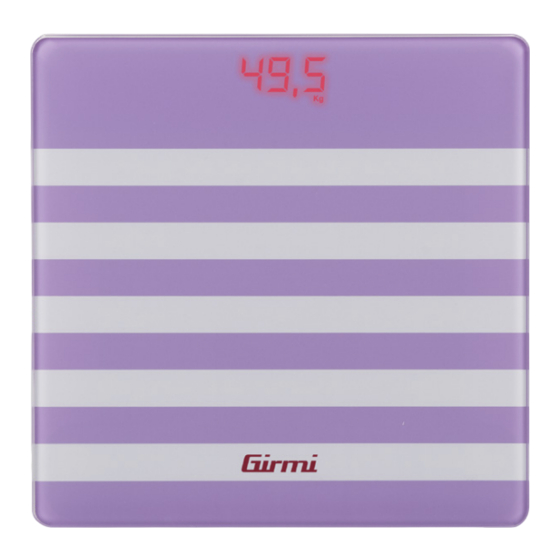 TREVIDEA Girmi BP21 Manual Del Usuario