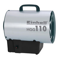EINHELL HGG110 Manual De Instrucciones