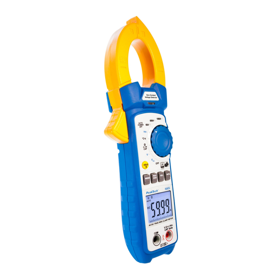 PeakTech 1665 Manual De Uso